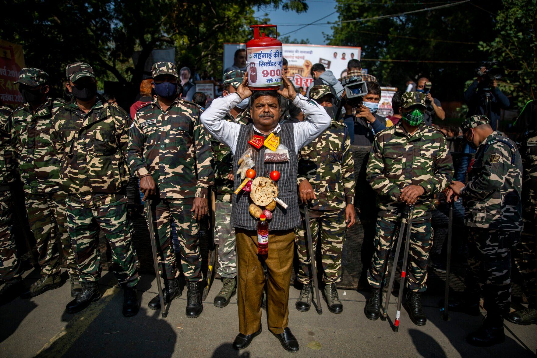 APTOPIX India Protest